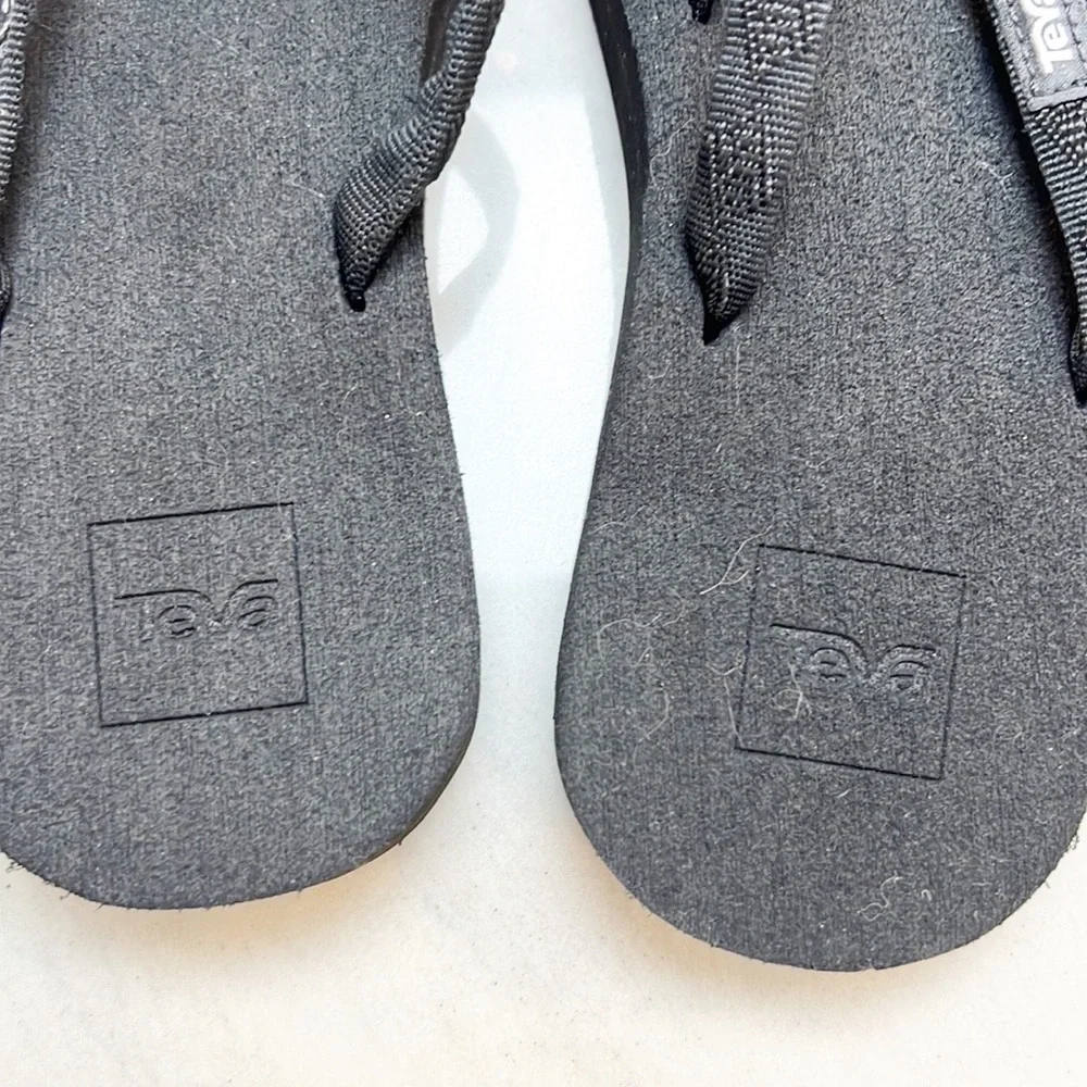 NWOT Teva Women's Olowahu Flip-Flop Black size 8_11